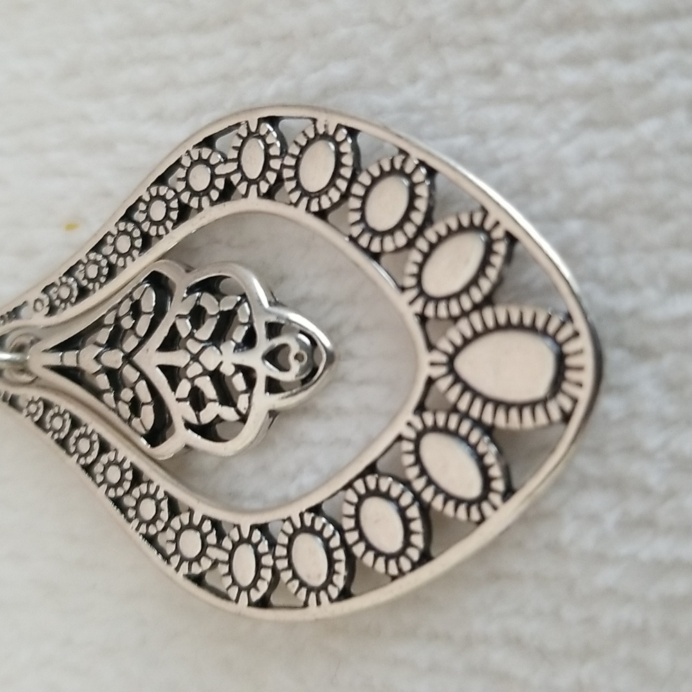 ❣️HP❣️ New Lucky Brand Oblong Earrings - Picture 5 of 6